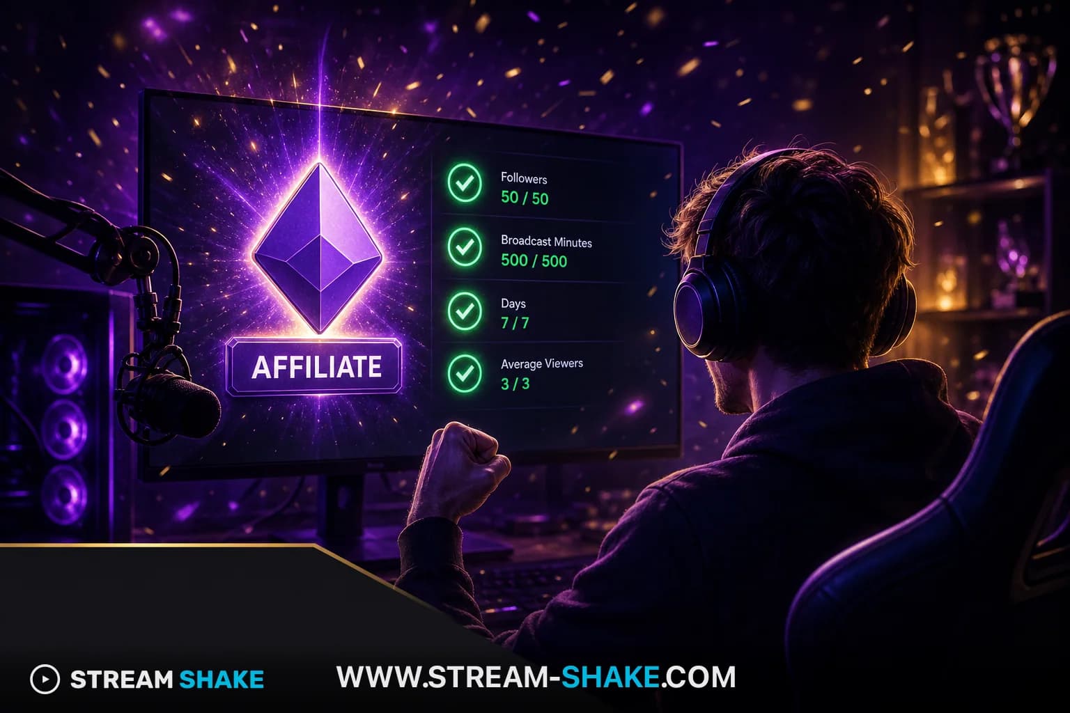 Stream Shake — نمِّ بثك على Twitch بالطريقة الصحيحة