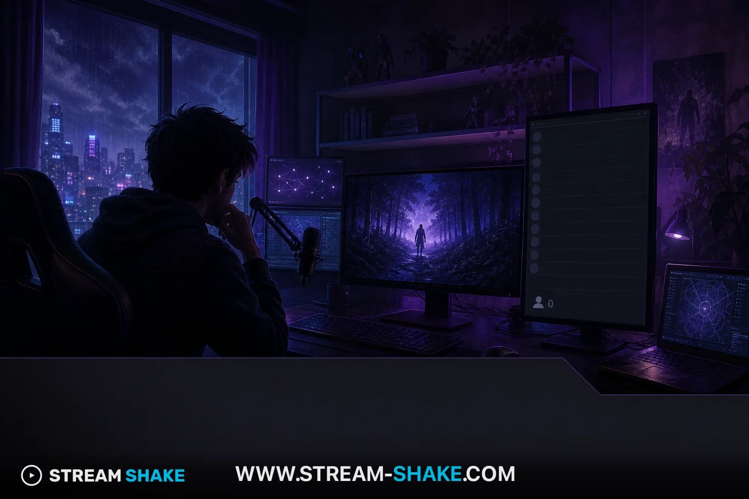 Stream Shake — real viewers for Twitch streamers