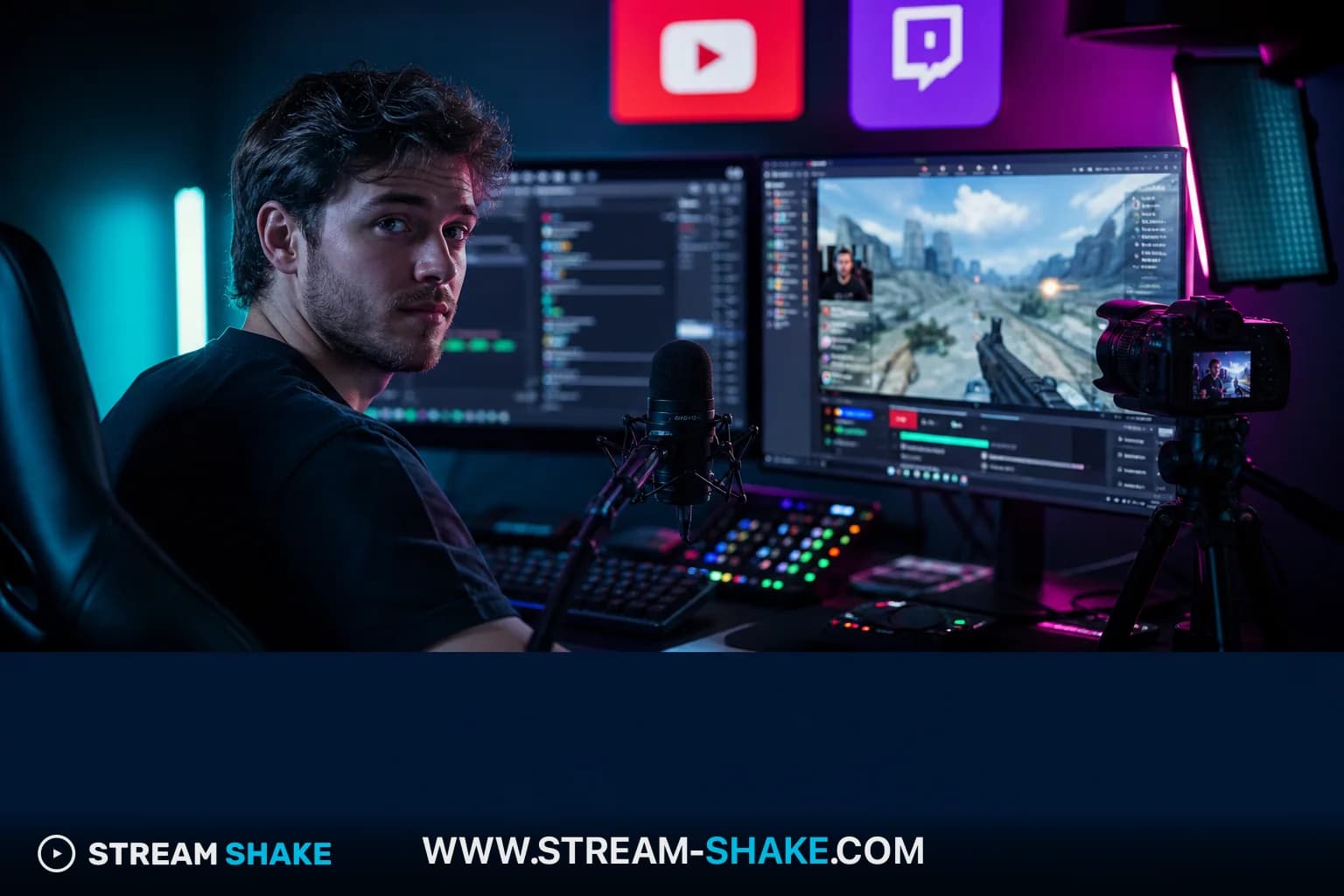 YouTube 및 Twitch 스트리머 주제를 현지화한 내용입니다. 2026년 크리에이터에게 필요한 시청자 성장, 플랫폼 정책, 안전한 홍보, 실무 단계를 설명합니다. Twitch · YouTube · Kick