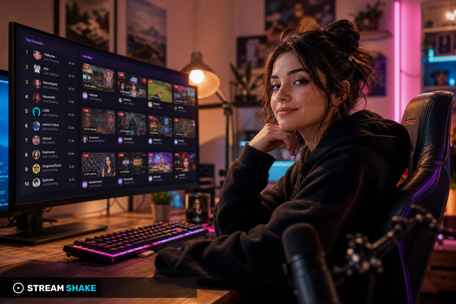Stream Shake preview